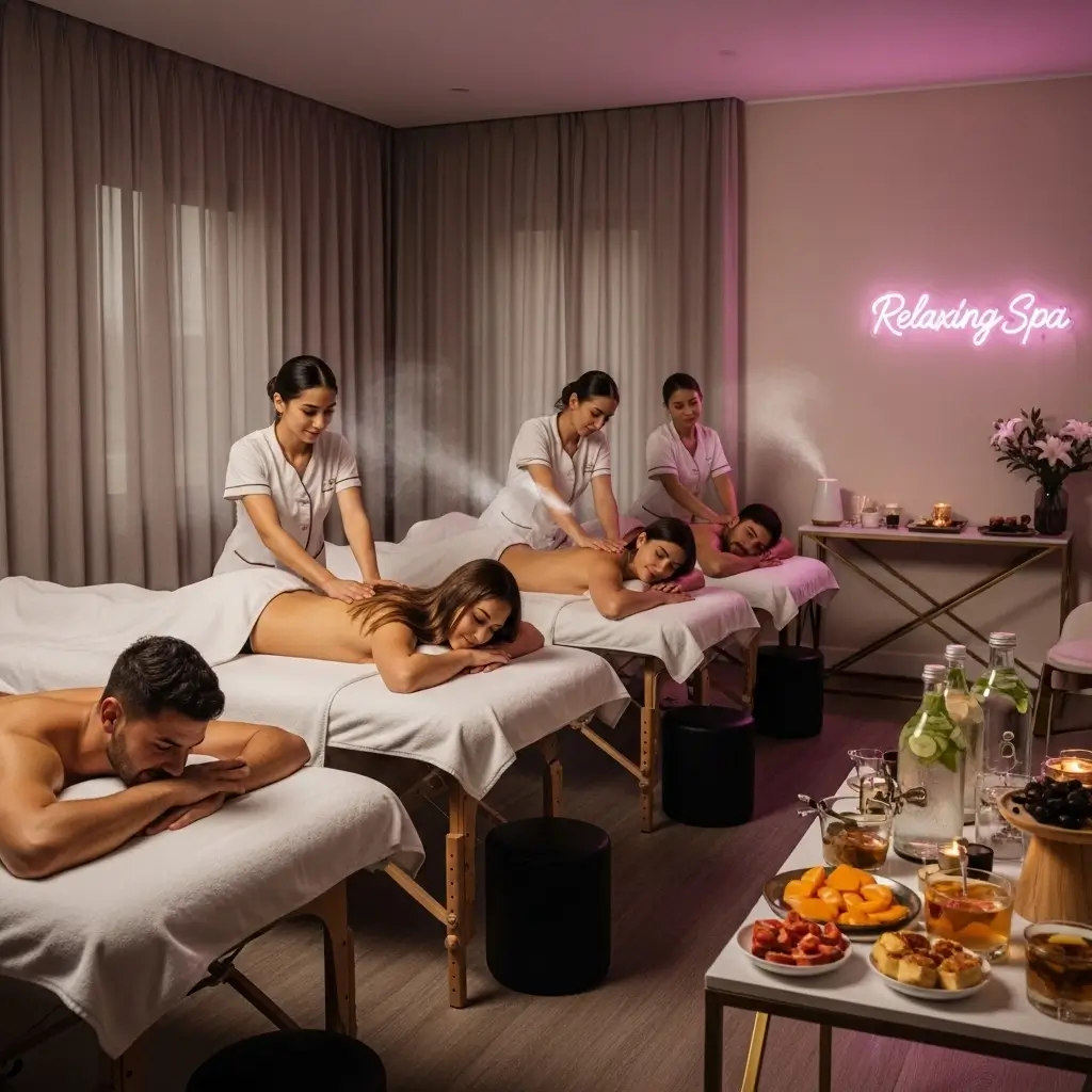 amigos en spa